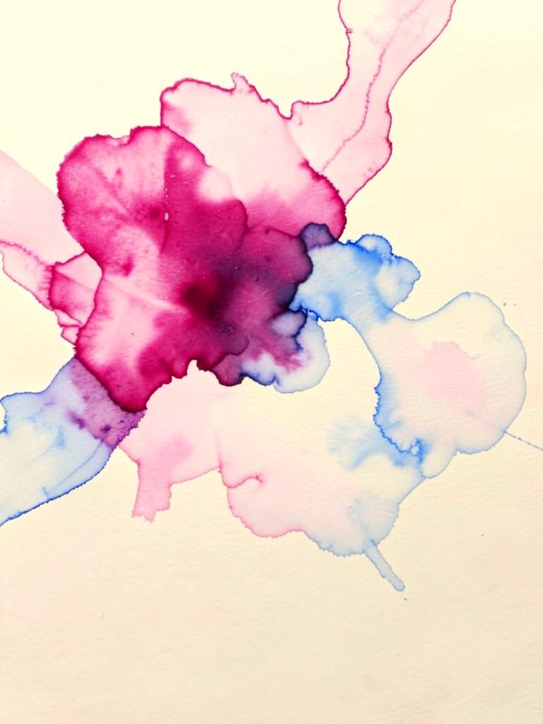 Gulab ka Faisla — painting by Naseema Ali